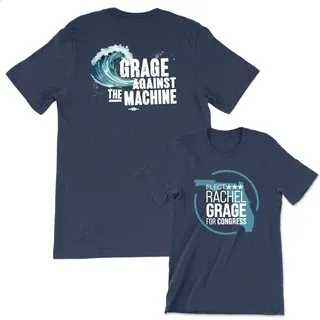 Rachel Grage navy T-shirt