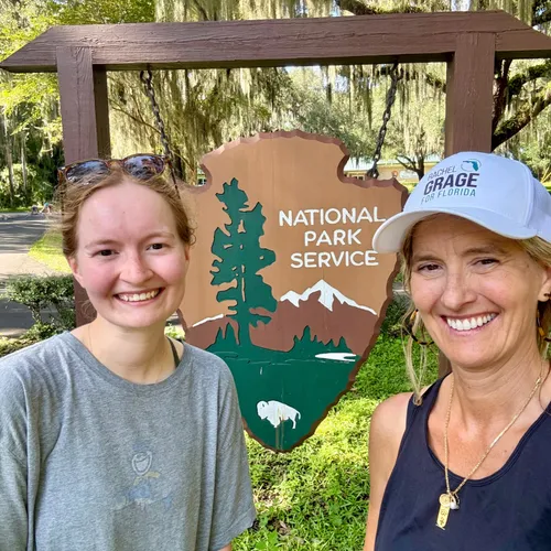 Rachel Grage at a neighborhood gathering