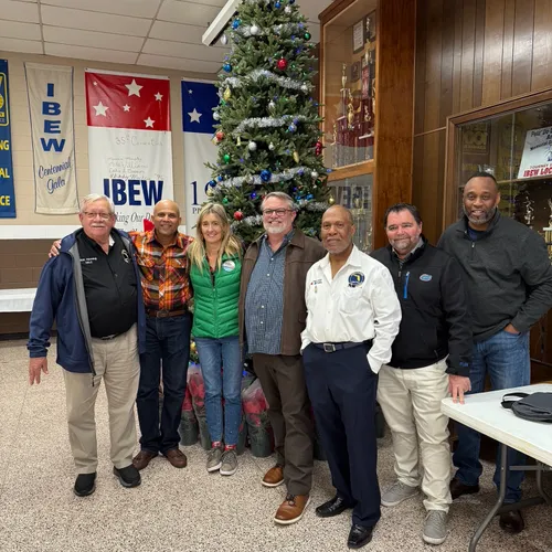 Rachel Grage engaging with constituents